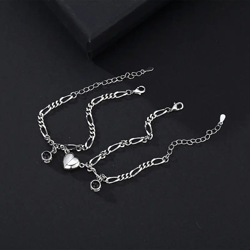 100 Love Languages Couple Bracelets